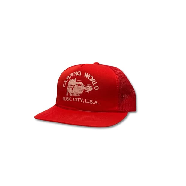 Camping vintage trucker cap 빈티지 트러커캡