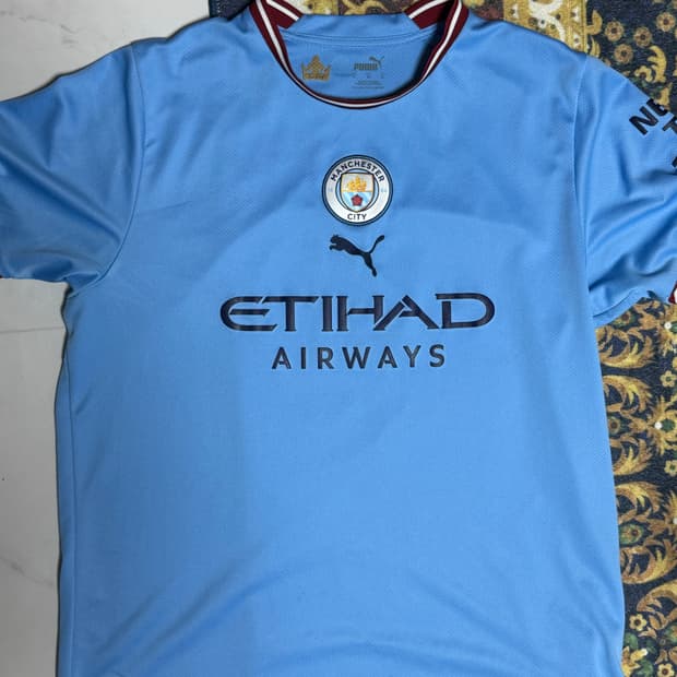 맨시티 22-23 홀란 유니폼 xl