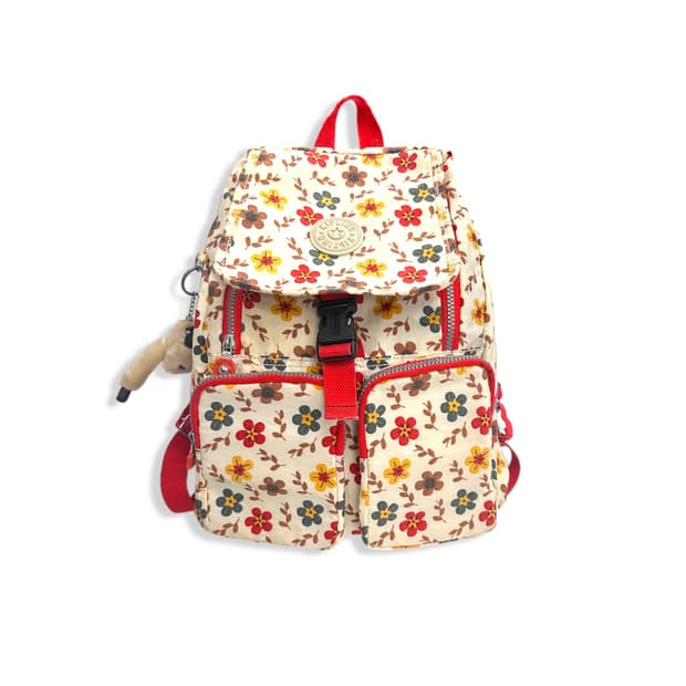 Kipling, Hippie Flower Backpack