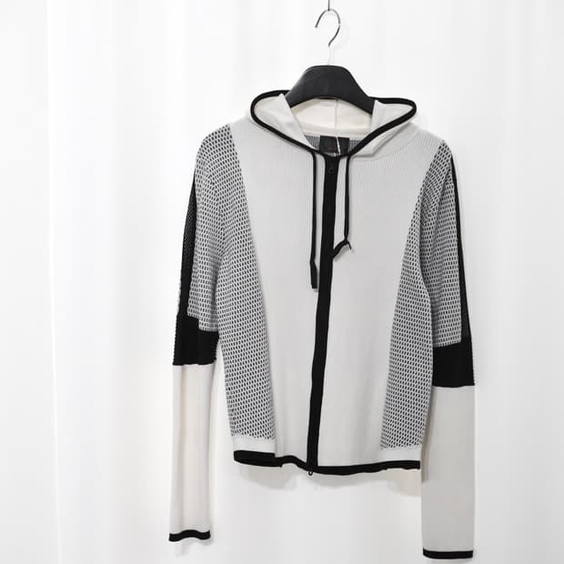 1990's TRUNK HIROKO KOSHINO knit zip up 