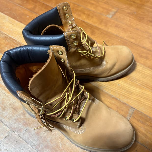 팀버랜드 옐로우 워커 부츠 265