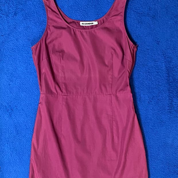 JILSANDER 질샌더 민소매 원피스