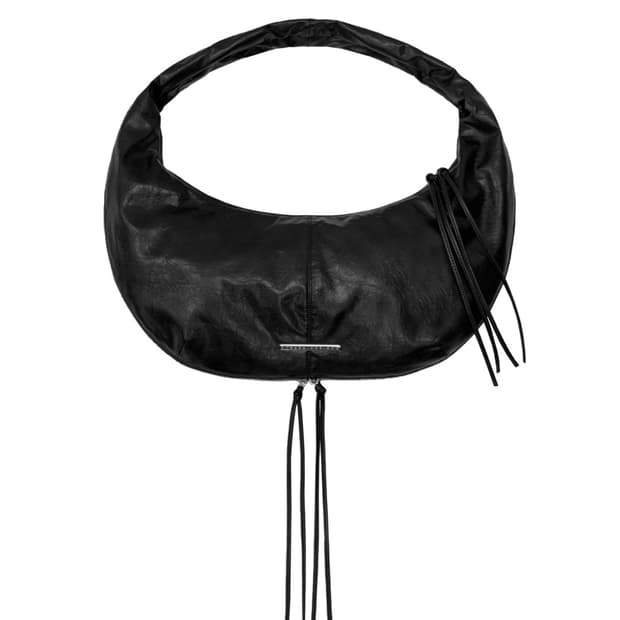 트리밍버드 Zipper Finishing Leather Hobo Bag