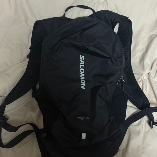 살로몬 트레일블레이저 10 백팩 블랙