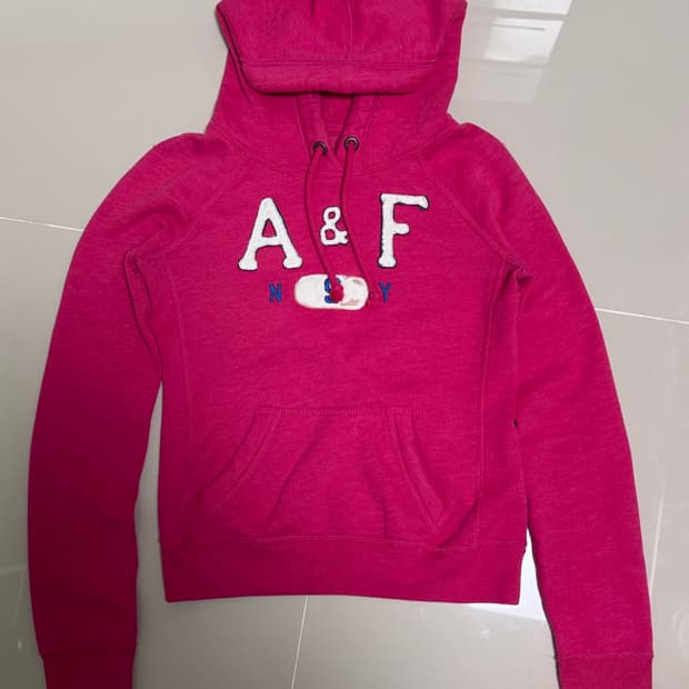 아베크롬비 핑크 후드 xs사이즈