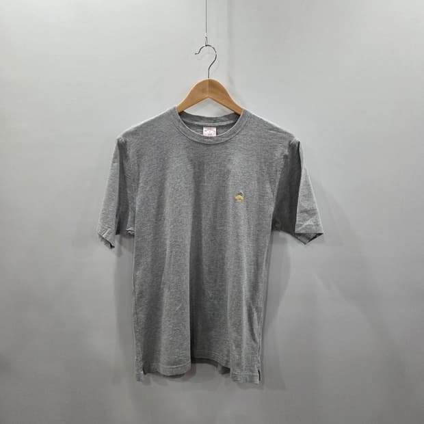 브룩스브라더스 반팔티 멜란지 그레이 M 