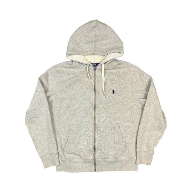 (L) 폴로 랄프로렌 그레이 후드 집업 TH-011