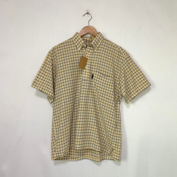 챕스 랄프로렌 체크 반팔 셔츠 남방 남성 M 남녀공용 빈티지