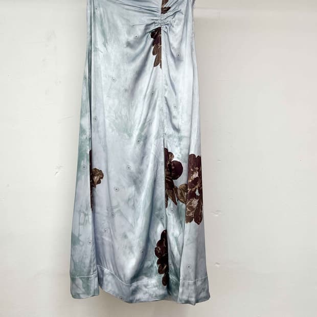 GANNI 플로럴 스커트