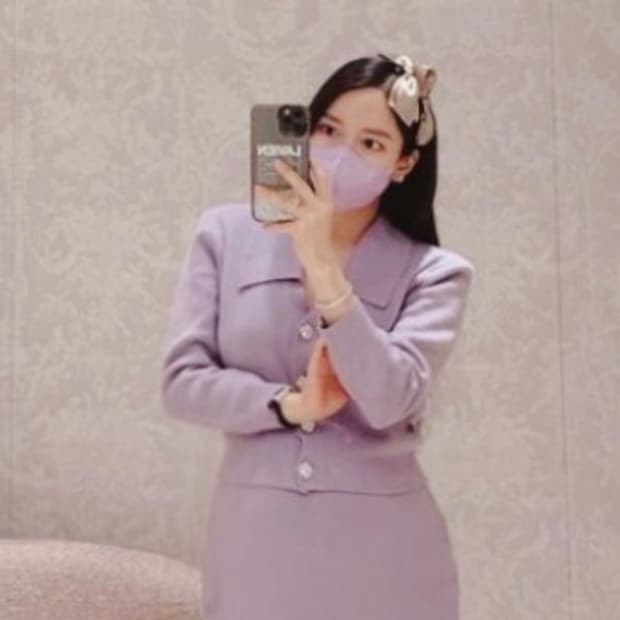 핑크시크릿(PINK SECRET) 캐시울 가디건 55-66 새상품