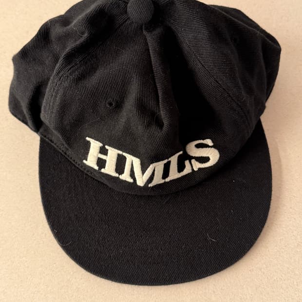 HMLS VTG 5 PANEL HAT - BLACK