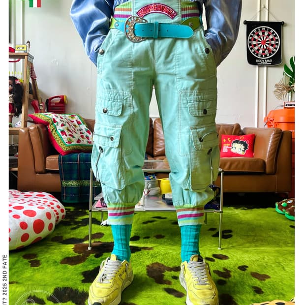 JUST CAVALLI 06ss Banding Cargo Pants