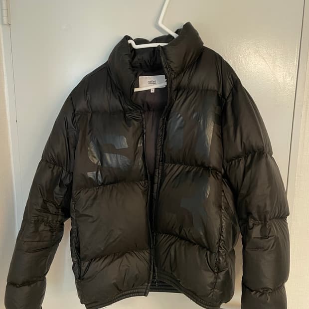 사파리스팟 BASIC SAFARI DOWN JACKET 블랙 1사이즈