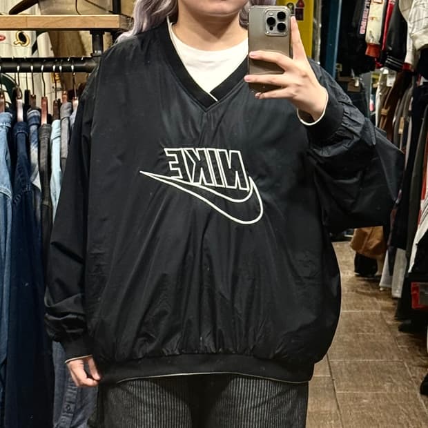 [HI] 나이키 올드스쿨 웜업 블랙