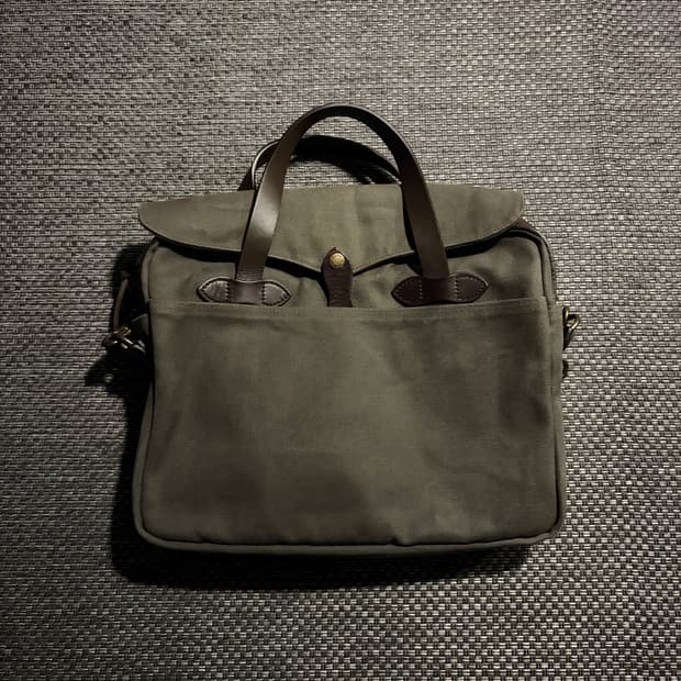 필슨 256 브리프케이스 OTTERGREEN