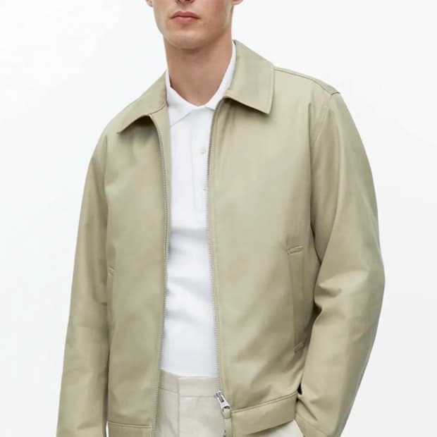 ARKET 아르켓 코튼 드리즐러 자켓