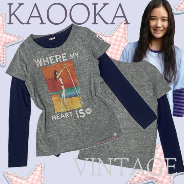 ⭐️하구미의 레이어드 티셔츠 코디세트⭐️ 팝갸루 데코라 그런지 히피 