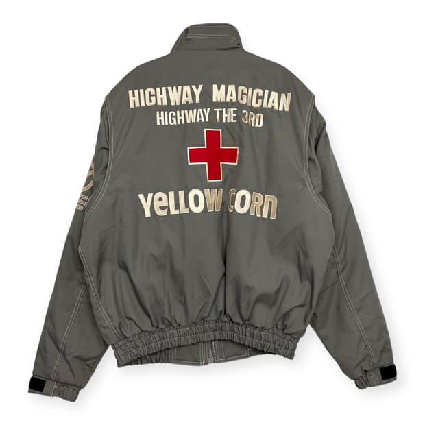 Yellow corn 옐로우콘 라이더 레이싱 자켓