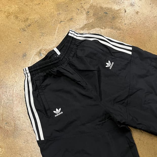 [정품/S] 아디다스 삼선 트레이닝 바지 블랙 b14