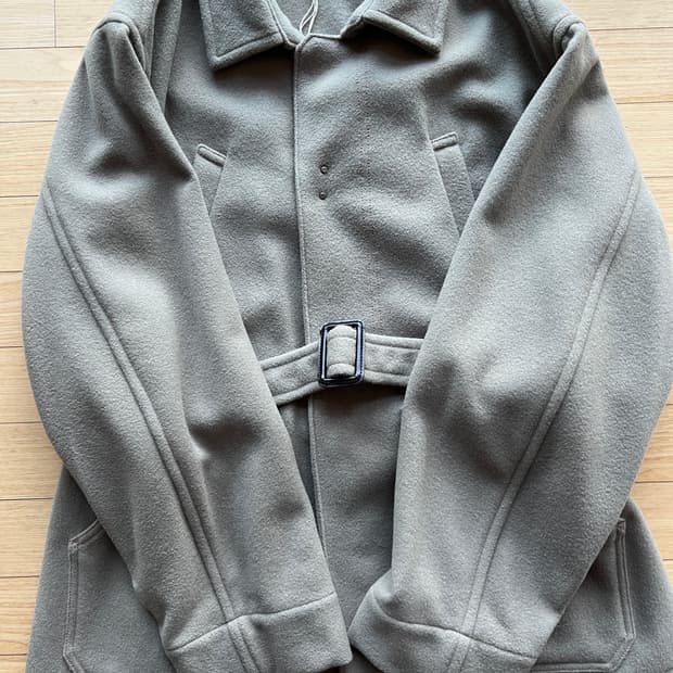 Ancellm MELTON HALF LENGTH JACKET 2