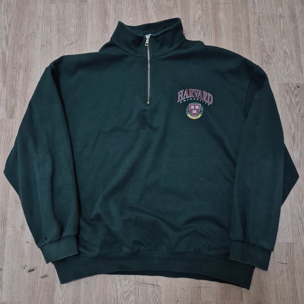 ATHLEISURE LAB 하버드 반집업 스웻셔츠 2XL(110)