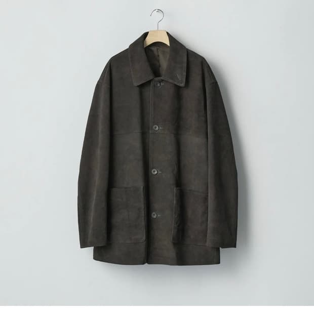 Sstein 슈타인 스웨이드 카코트 다크 브라운 M 새상품