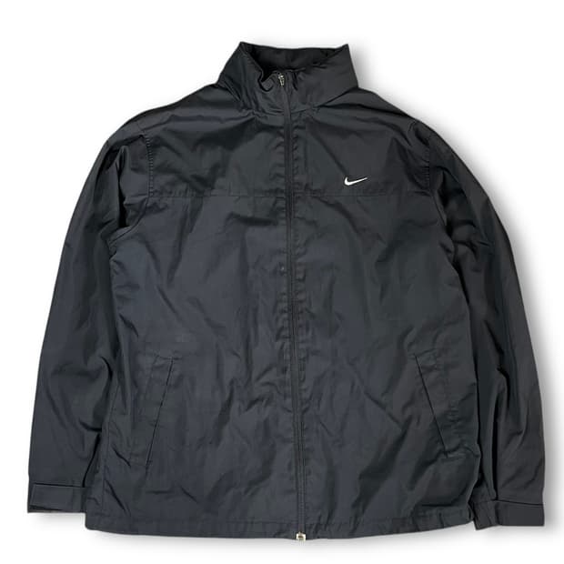 나이키 블랙 스몰로고 나일론 자켓 105