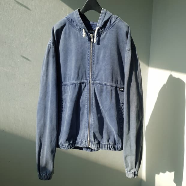 STUSSY stone washed work jacket