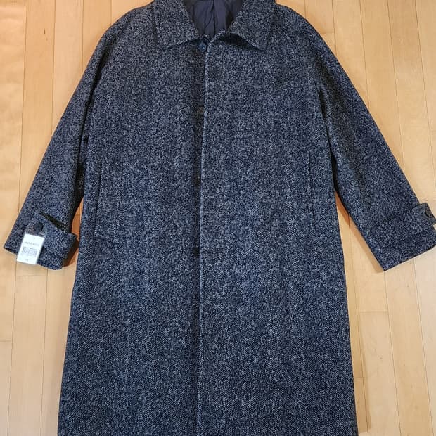 (새상품)로가디스 헤링본 발마칸 코트 110