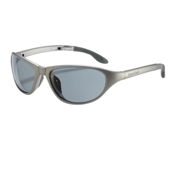 [미개봉] 몽벨 트레킹 선글라스 (제니착용) 실버 메탈릭 그레이