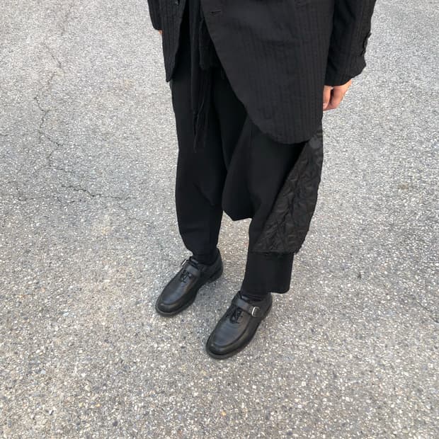 꼼데가르송 옴므 플러스 뭉크 스트랩 로퍼