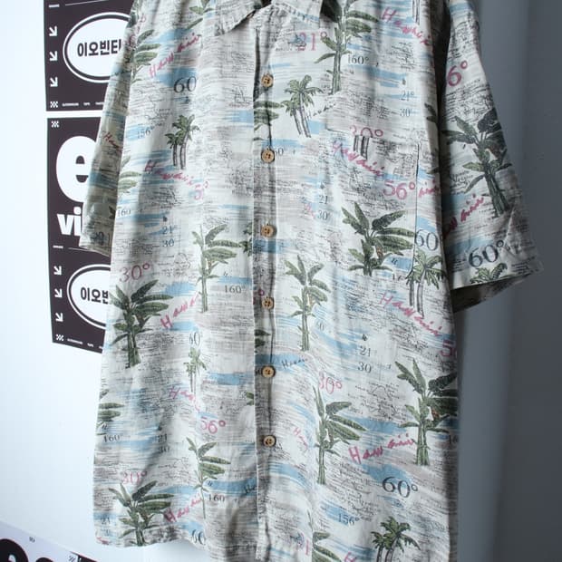 (XL-2XL) 브랜드빈티지 반팔셔츠 남방 00년도 USA-H33342