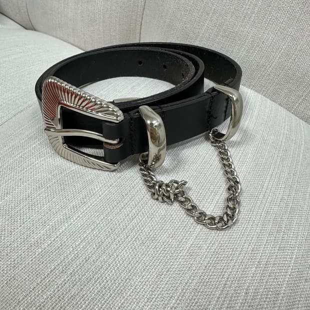 지에다 웨스턴 벨트 팔아요