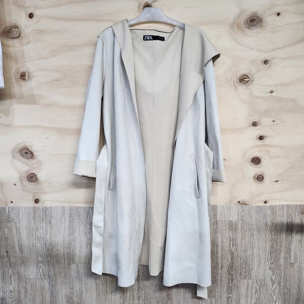 232) 자라 ZARA 스웨이드 코트