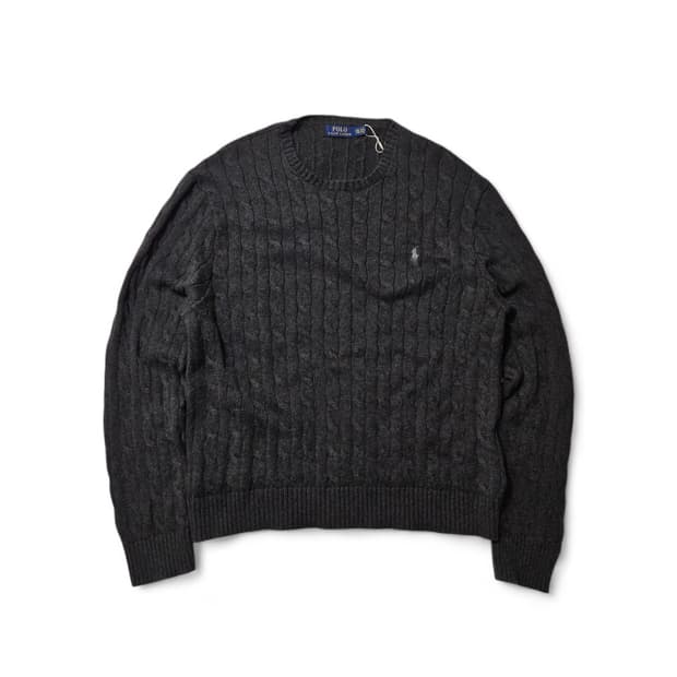 폴로 랄프로렌 케이블 니트 꽈배기 니트 XXL