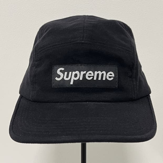 슈프림 2006 몰스킨 캠프캡 블랙