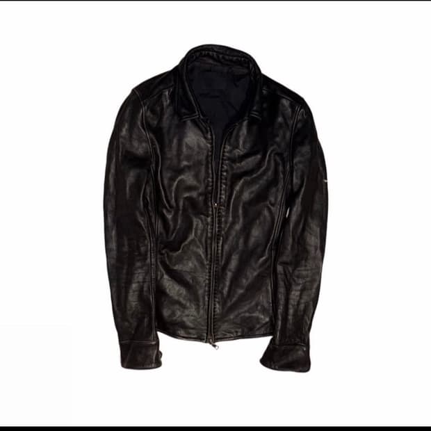 Junhashimoto leather jacket