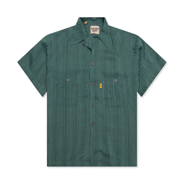 [XL] 갤러리디파트먼트 갤러리뎁 메카닉 셔츠 그린 반팔셔츠
