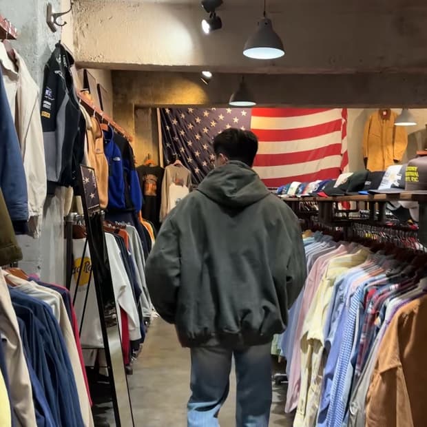 칼하트 액티브 자켓 모스그린