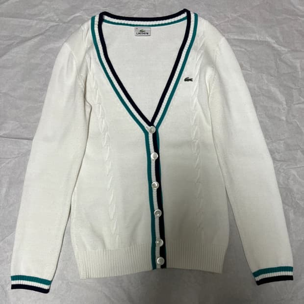 라코스테 빈티지 가디건 (38 사이즈)