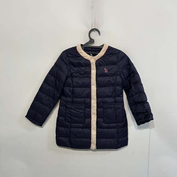 헤지스 키즈 덕다운 경량패딩 145