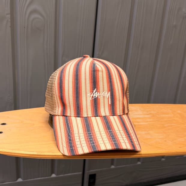 STUSSY headgear 스투시 메쉬 트러커 캡