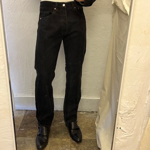 90’s Levis 501 black