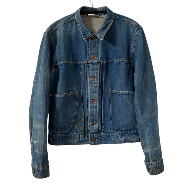 80s 폴로 웨스턴 2세대 데님 트러커 자켓 M 덩가리