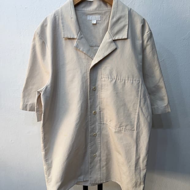 정품) COS 코스 남성 베이지 셔츠형 자켓 S