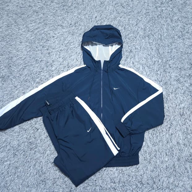 나이키)M(상)L(하) 여자 우븐 자켓+조거 셋업 / 왕눈이샵