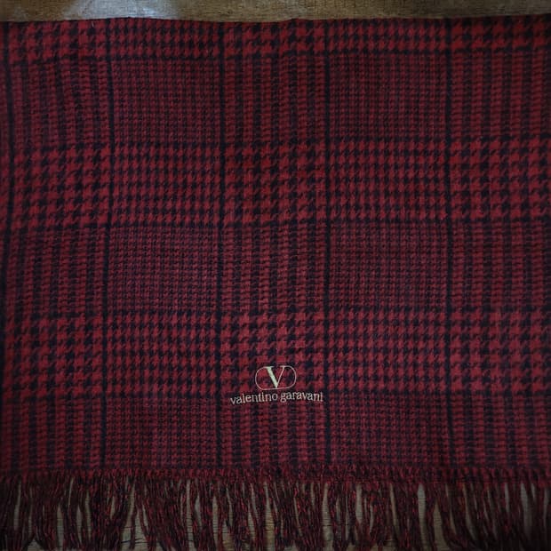 VALENTINO GARAVANI 대형 머플러 목도리 무릎담요 