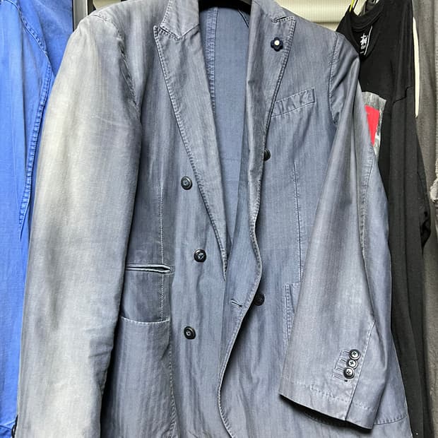 [48] 라르디니 더블 자켓 더블 벤트 LARDINI