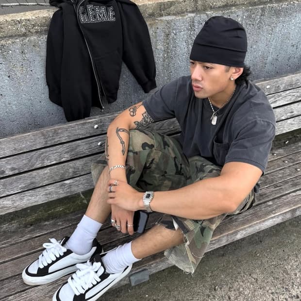 [XL] 위켄더스 RIPSTOP CARGO SHORTS (CAMO)