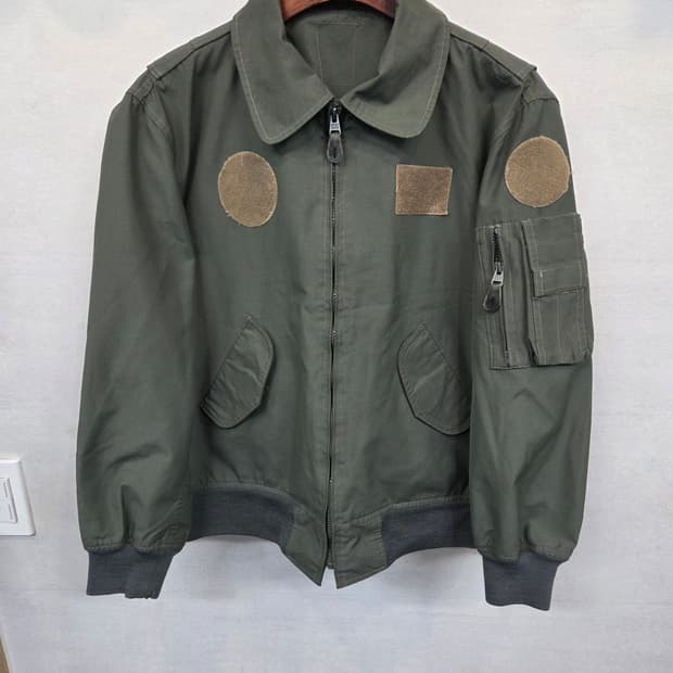 빈티지 밀리터리 플라이트 항공자켓 L